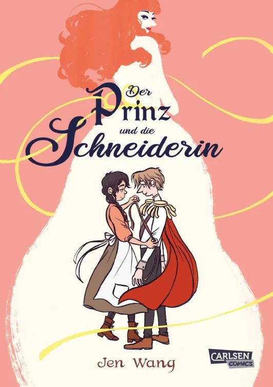 Buchcover "Der Prinz und die Schneiderin", Carlsen Comics 