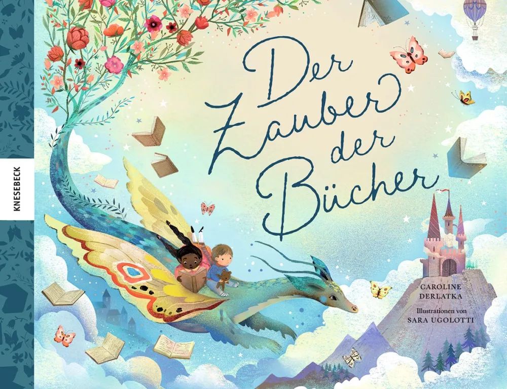 Buchcover "Der Zauber der Bücher", Knesebeck 