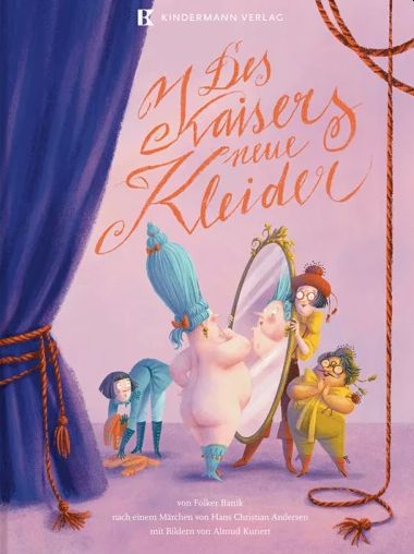 Buchcover "Des Kaisers neue Kleider", Kindermann 