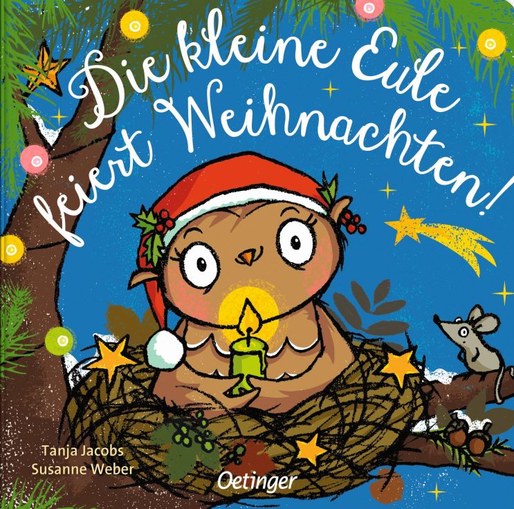 Buchcover "Die kleine Eule feiert Weihnachten", Oetinger 