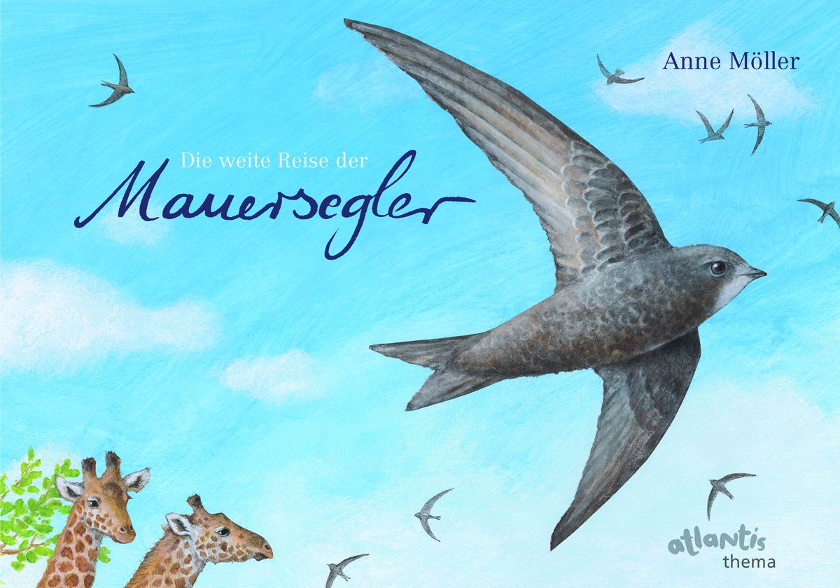 Buchcover "Die weite Reise der Mauersegler", atlantis 