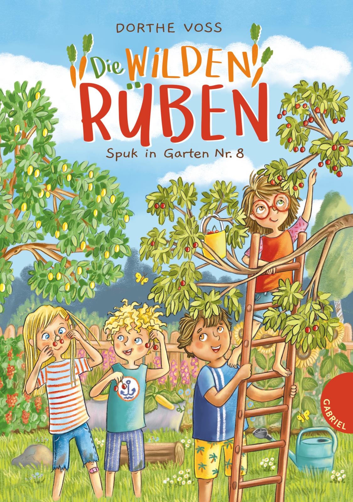 Buchcover "Die wilden Rüben - Spuk in Garten Nr. 8", Gabriel 