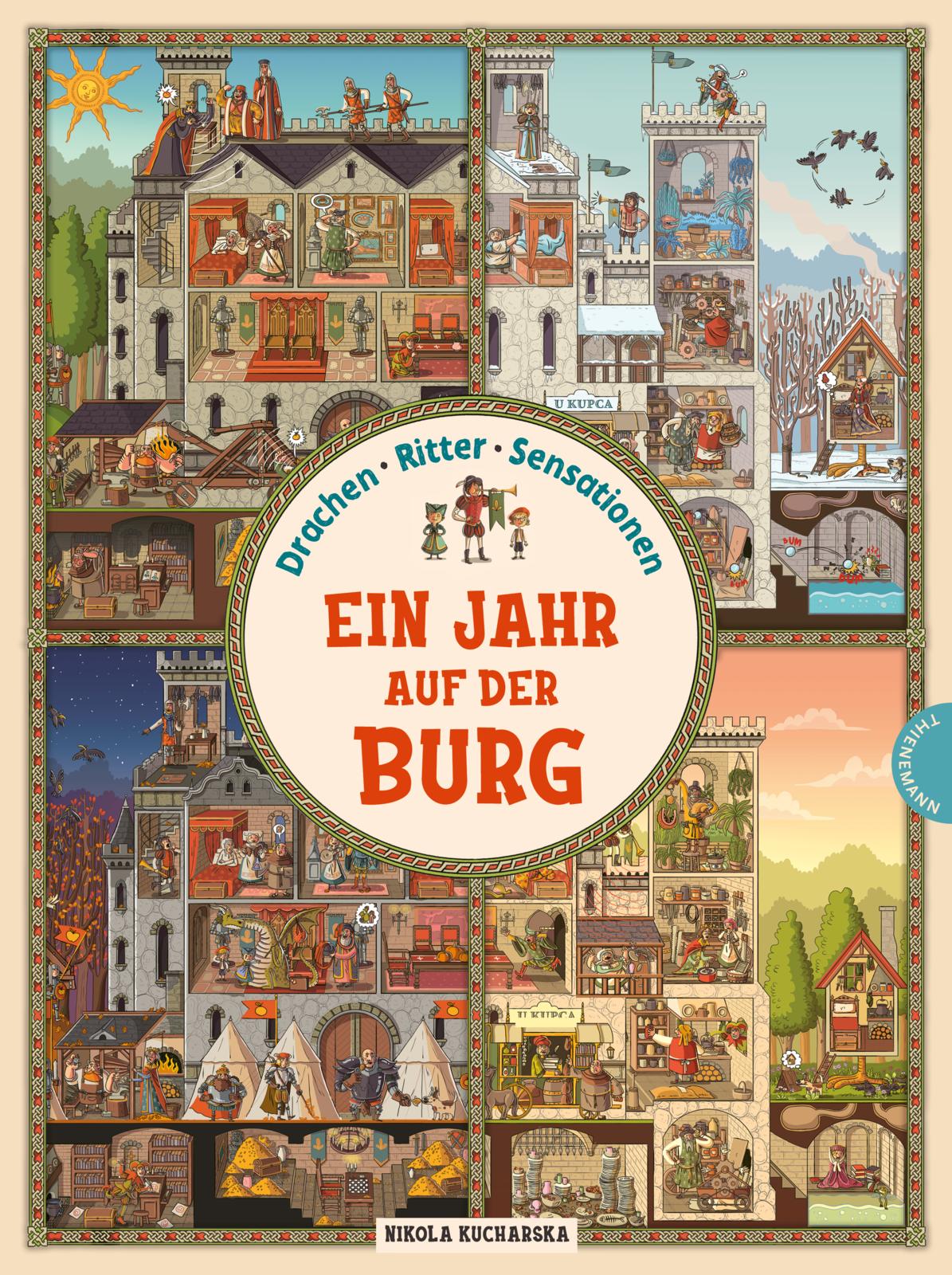 Buchcover "Ein Jahr auf der Burg", Thienemann-Esslinger 
