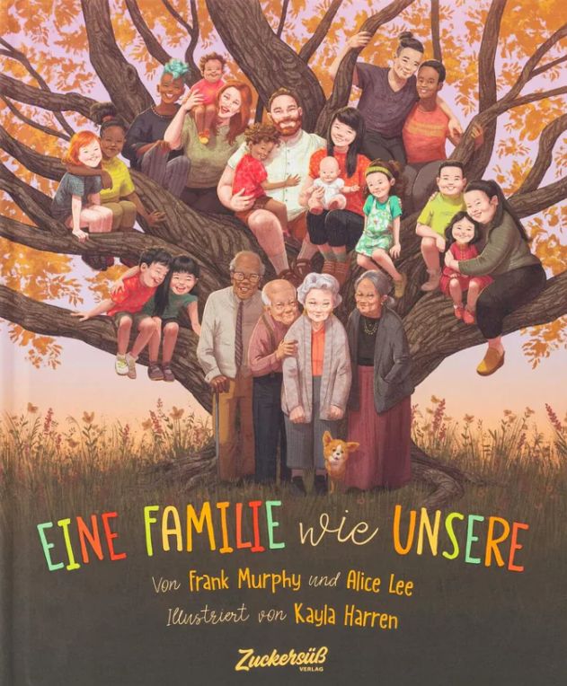 Buchcover "Eine Familie wie unsere", Zuckersüß Verlag 