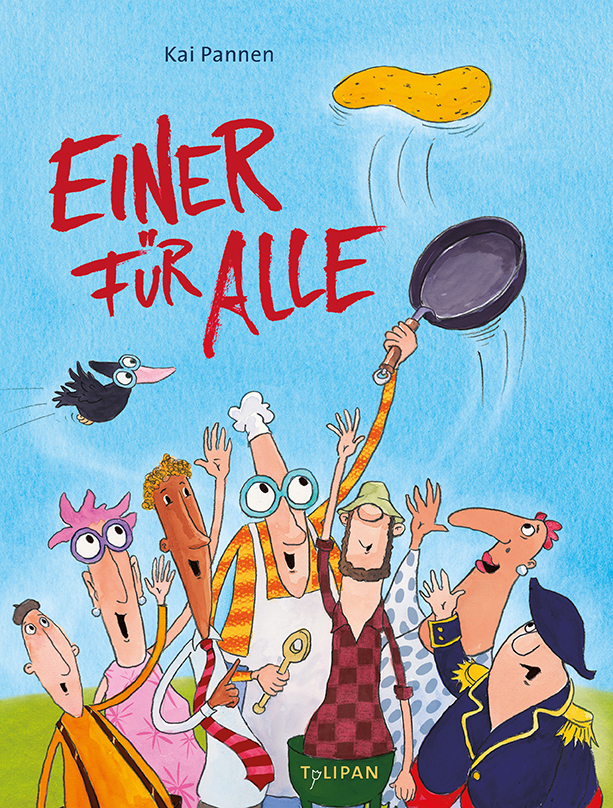 Buchcover "Einer für alle", Tulipan 