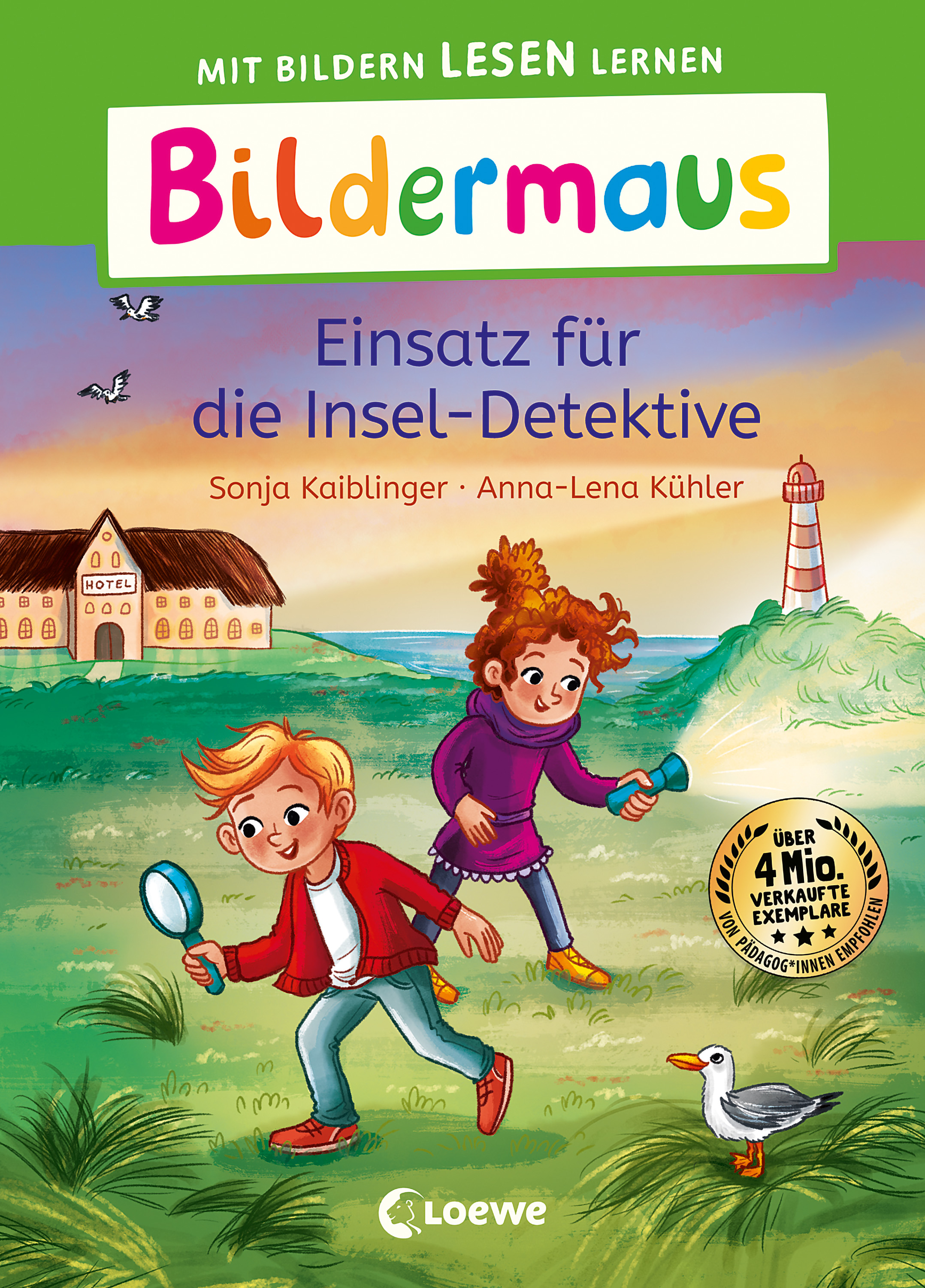 Buchcover "Einsatz für die Inseldetektive", Loewe 