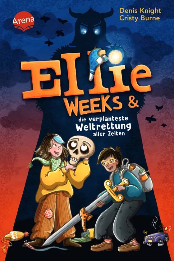 Buchcover "Ellie Weeks und die verplanteste Weltrettung aller Zeiten", Arena 