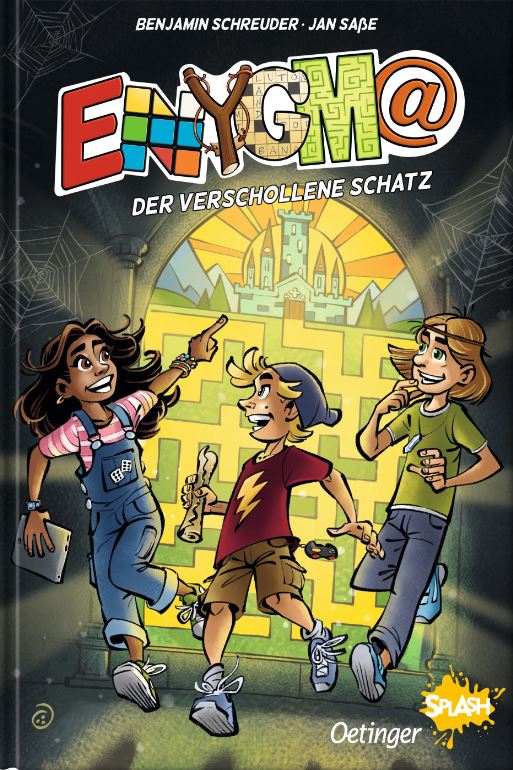 Buchcover "Enygma - Der verschollene Schatz", Oetinger Splash