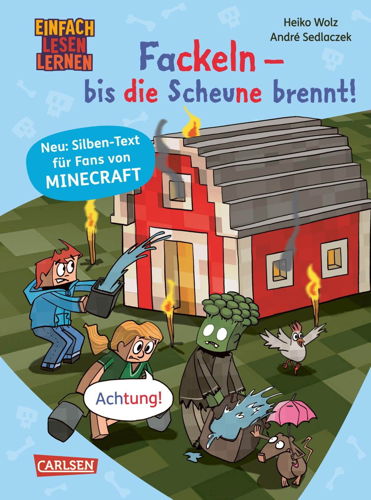 Cover; Fackeln bis die Scheune brennt; Carlsen