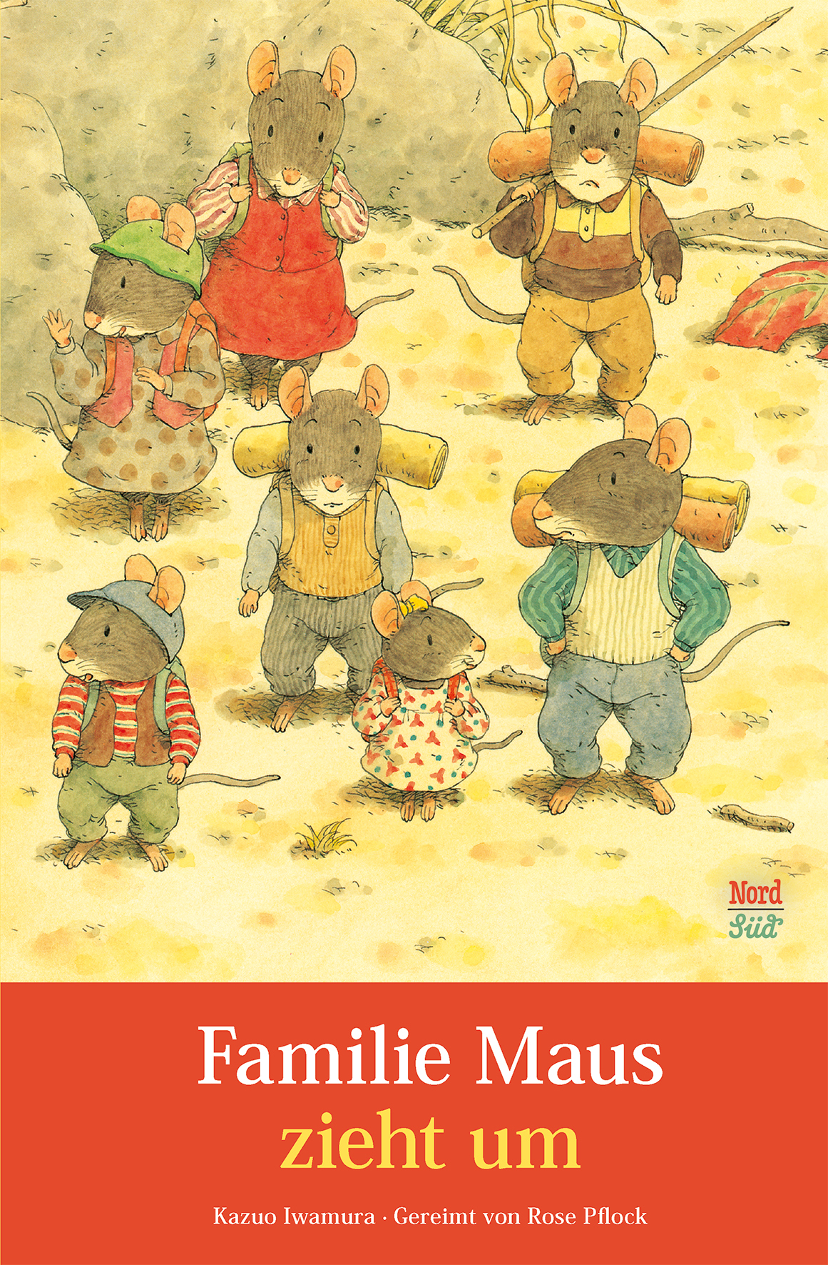 Buchcover "Familie Maus zieht um", NordSüd