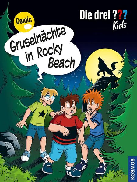 Buchcover "Gruselnächte in Rocky Beach", Kosmos 