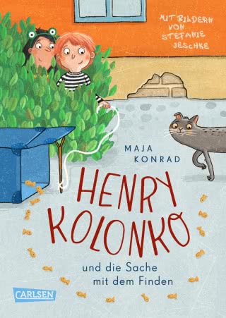 Buchcover "Henry Kolonko und die Sache mit dem Finden", Carlsen 