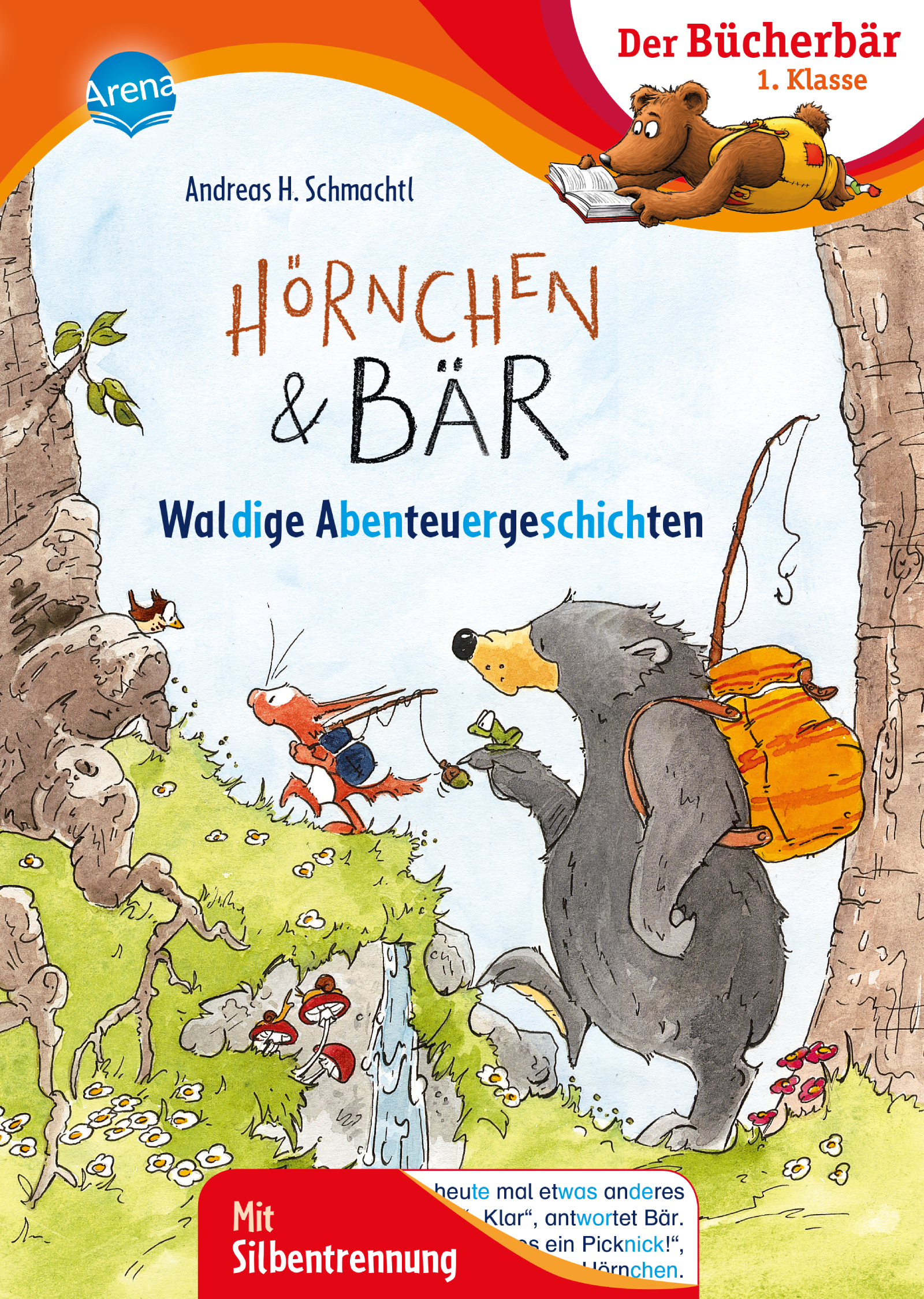 Buchcover "Hörnchen und Bär - Waldige Abenteuergeschichten", Arena 