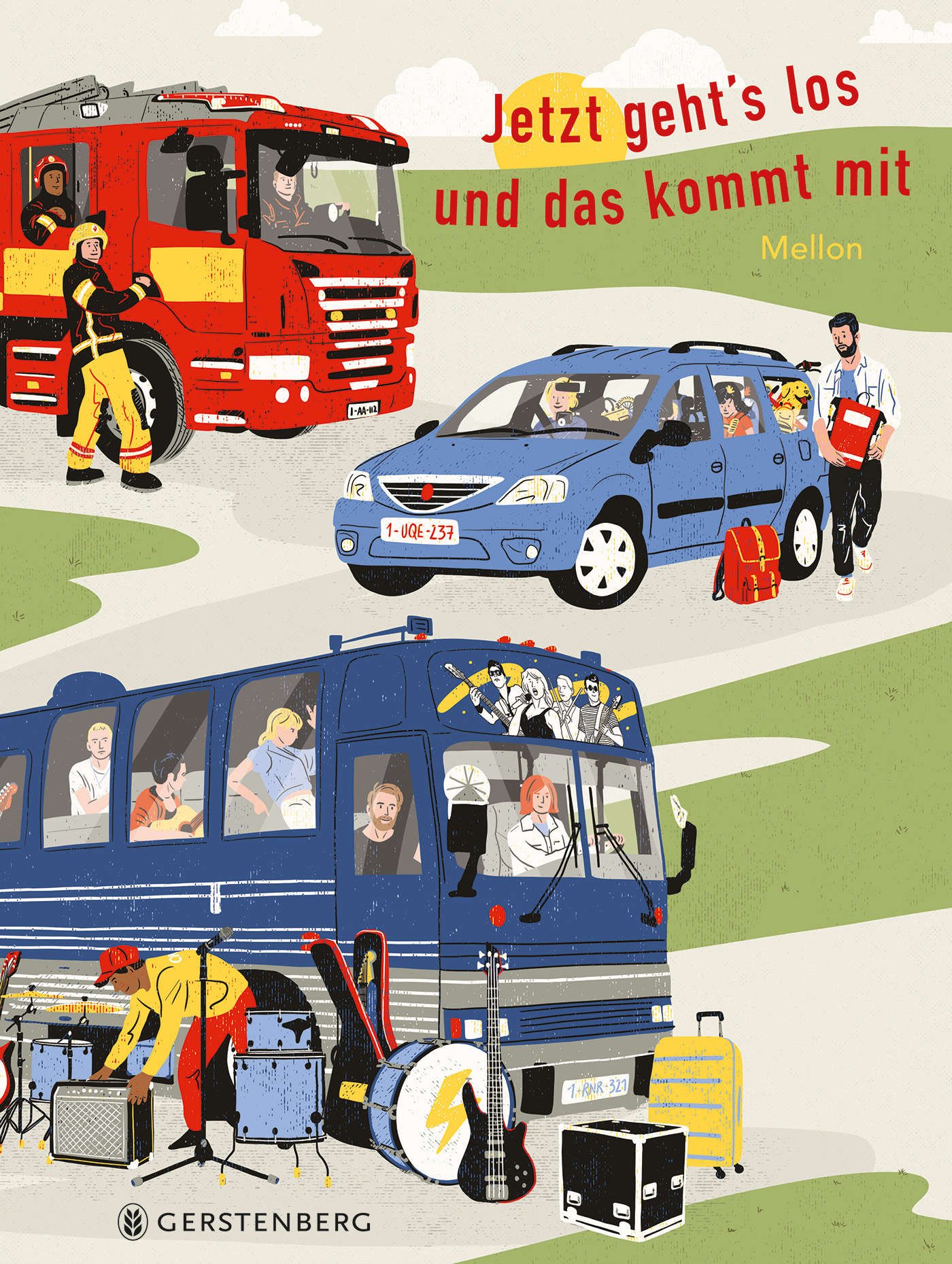 Buchcover "Jetzt geht's los und das kommt mit", Gerstenberg 