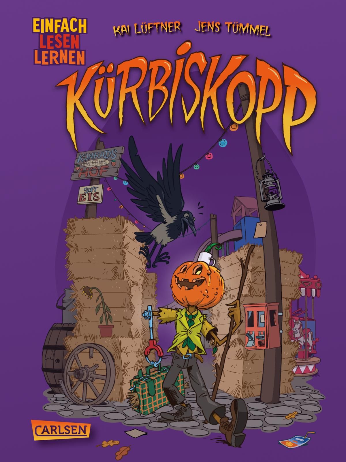 Buchcover "Kürbiskopp", Carlsen 