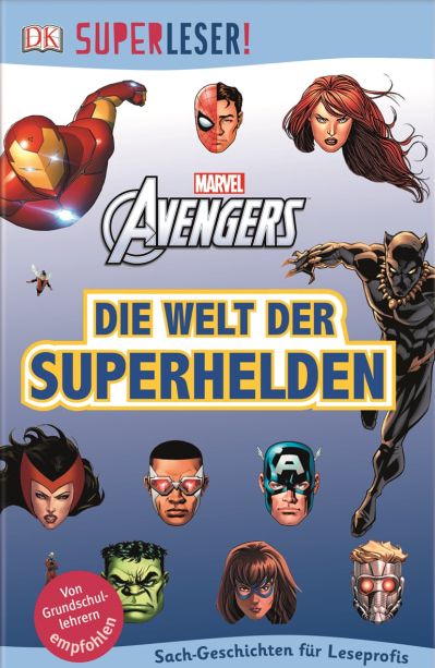 Buchcover "Marvel Avengers - Die Welt der Superhelden", Dorling Kindersley 