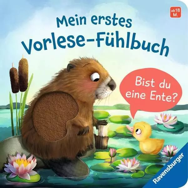 Buchcover "Mein erstes Vorlese-Fühlbuch: Bist du eine Ente?", Ravensburger