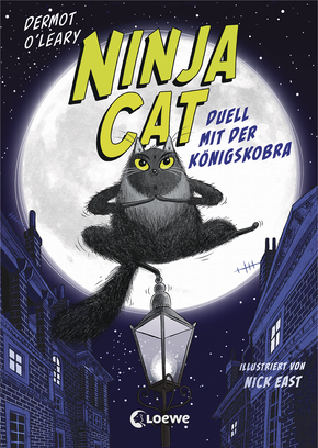 Buchcover "Ninja Cat: Duell mit der Königskobra", Loewe