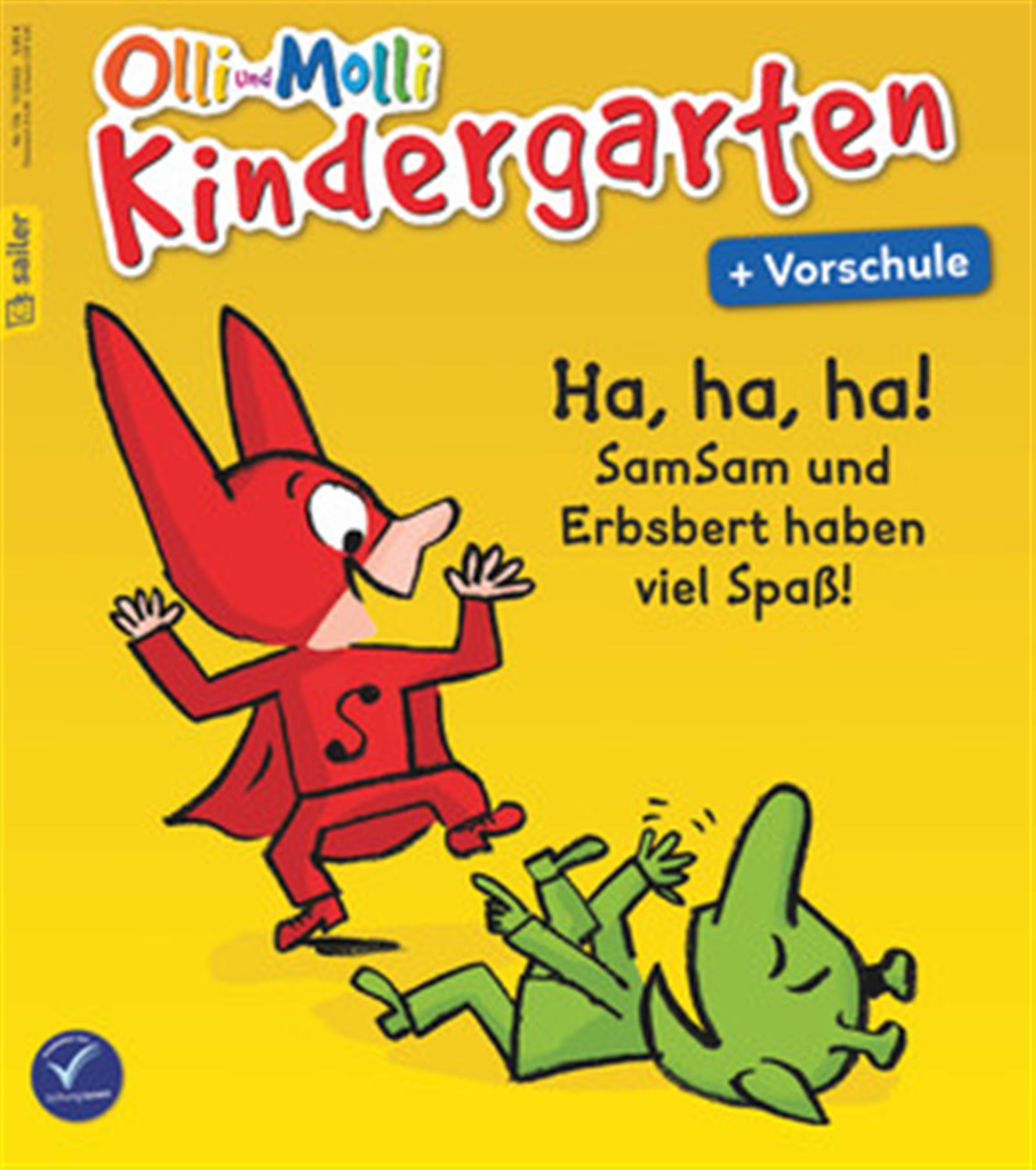 Cover, Olli und Molli Kindergarten, Sailer, Beispielcover