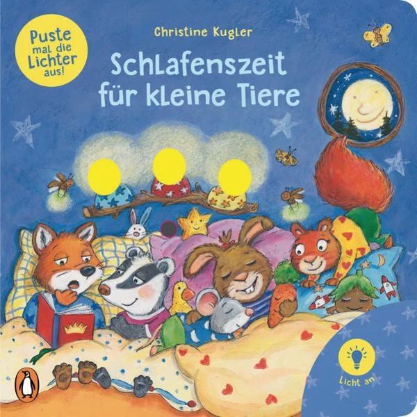 Buchcover "Schlafenszeit für kleine Tiere", Penguin Junior