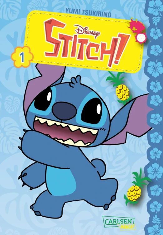 Buchcover "Stitch - Disneys Knuddelalien reist nach Japan", Carlsen 