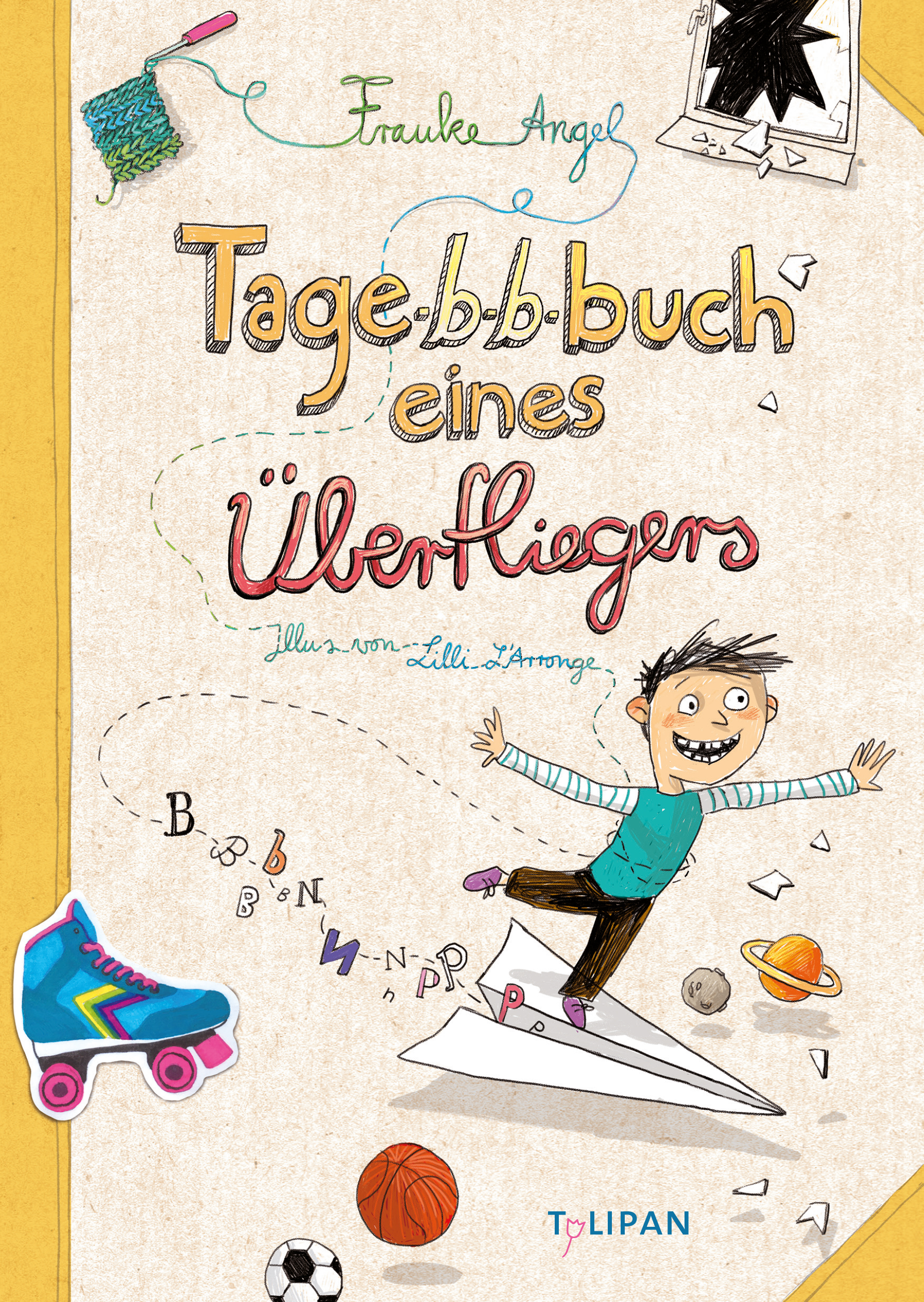 Buchcover "Tagebuch eines Überfliegers", Tulipan