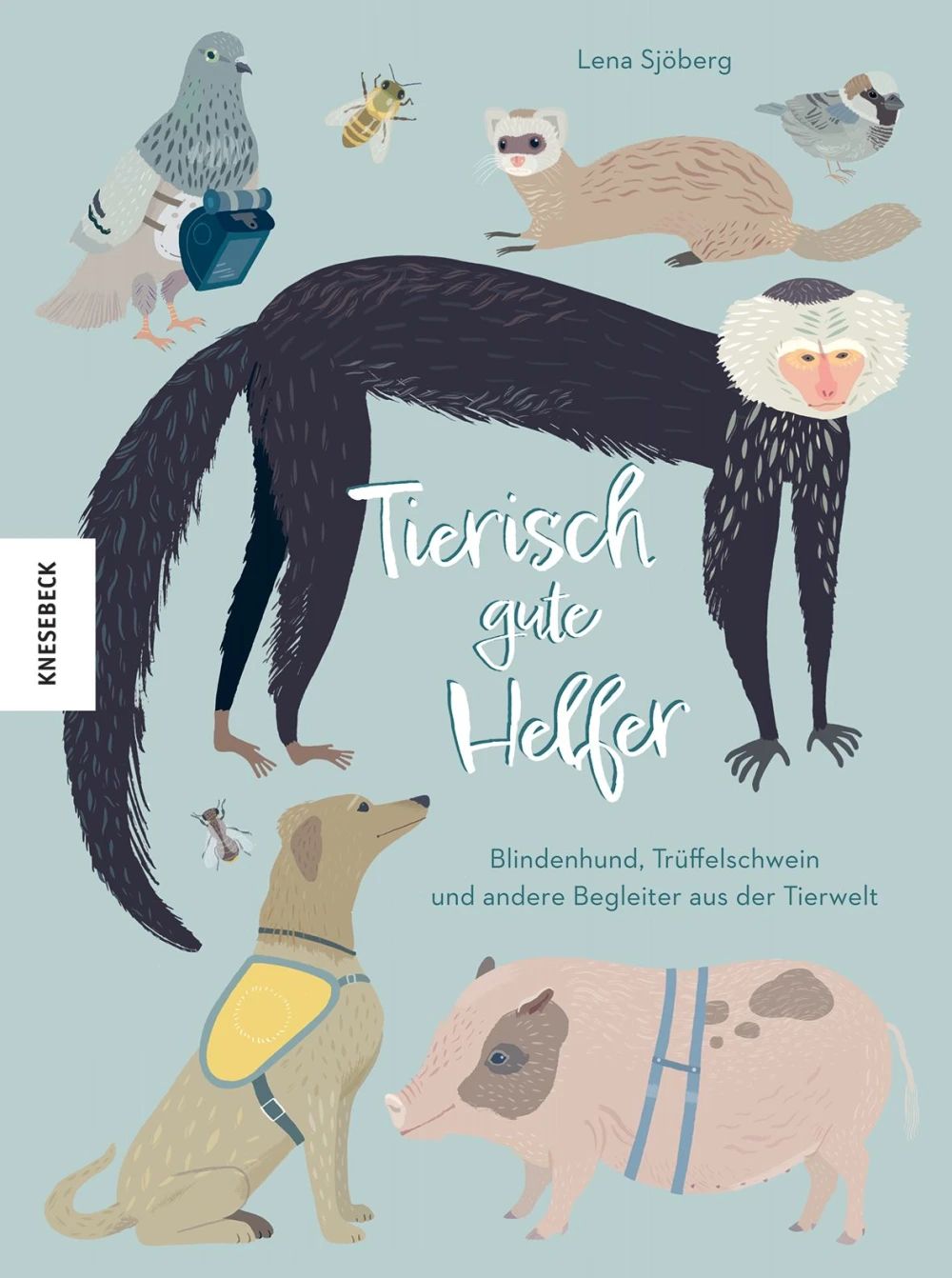 Buchcover "Tierisch gute Helfer", Knesebeck 