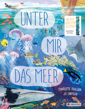 Buchcover "Unter mir das Meer", Prestel 