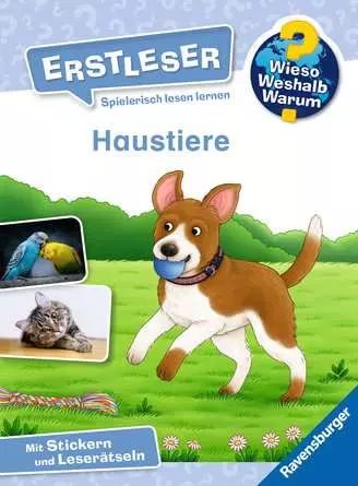 Buchcover "Wieso? Weshalb? Erste Haustiere", Ravensburger