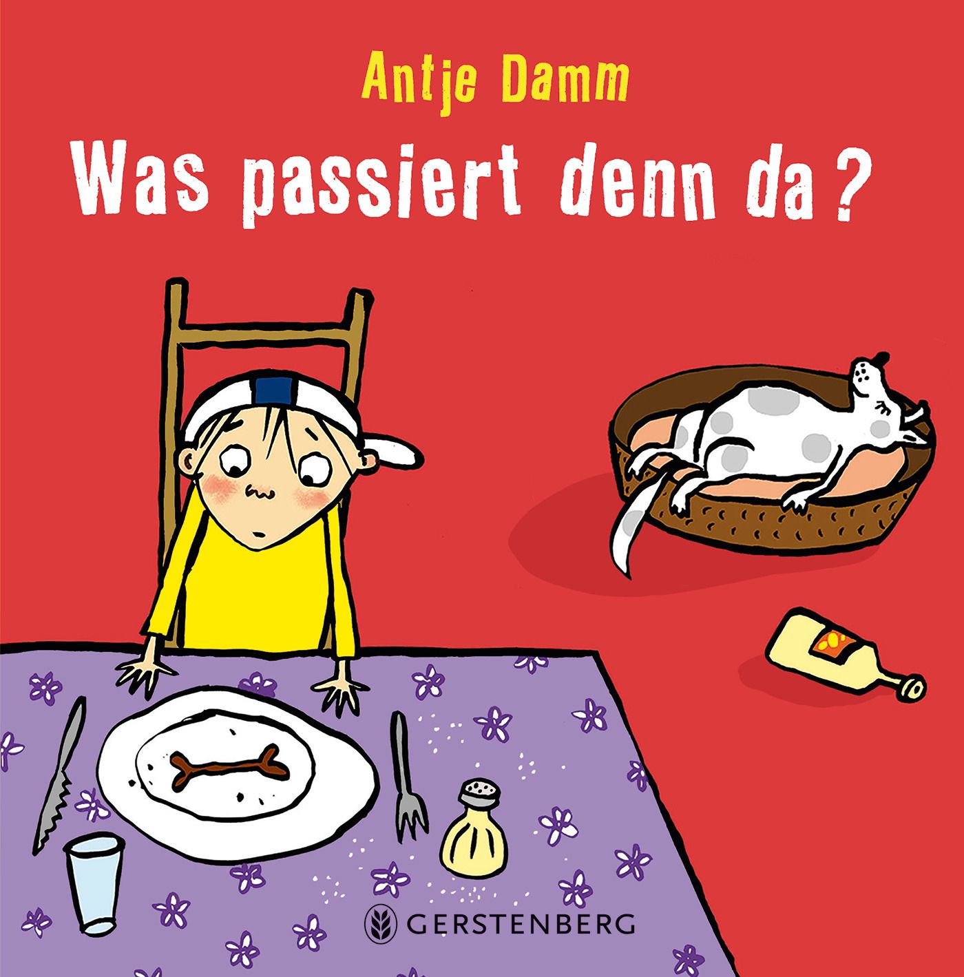 Buchcover "Was passiert denn da?", Gerstenberg 