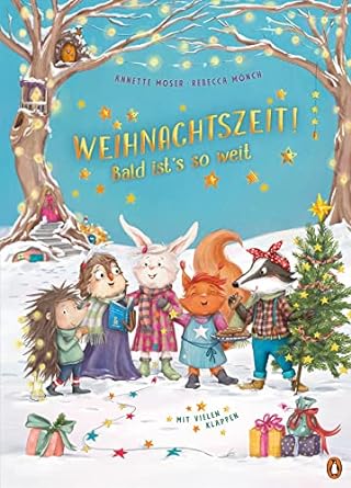 Buchcover "Weihnachtszeit, bald ist's soweit", Penguin 