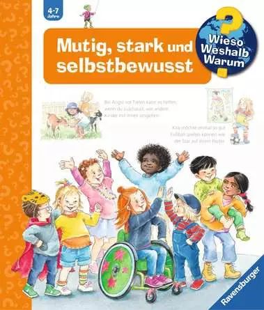 Buchcover "Wieso? Weshalb? Warum? - Mutig, stark und selbstbewusst", Ravensburger