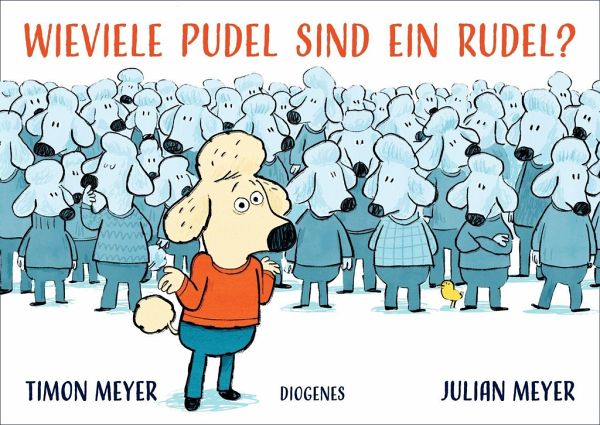 Buchcover "Wieviele Pudel sind ein Rudel?", Diogenes 