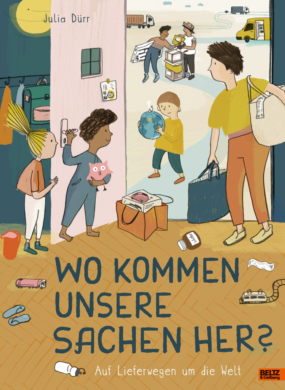 Buchcover "Wo kommen unsere Sachen her?", Beltz & Gelberg 