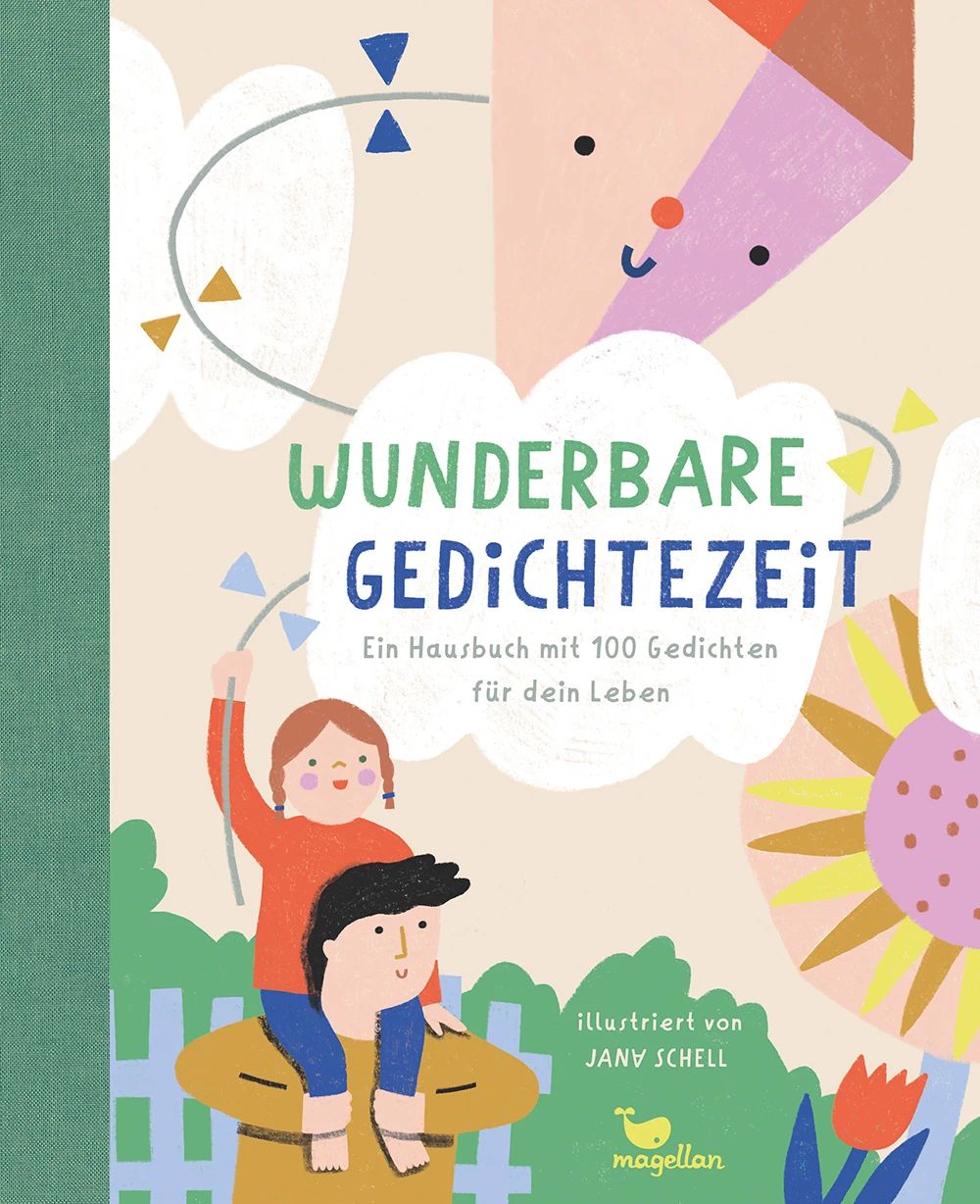 Buchcover "Wunderbare Gedichtezeit", Magellan 