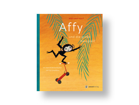 Buchcover "Affy und die große Neuigkeit", aracari 