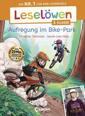 Buchcover "Aufregung im Bike Park", Loewe