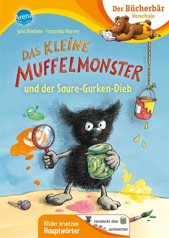 Buchcover "Das kleine Muffelmonster und der Saure-Gurken-Dieb", Arena