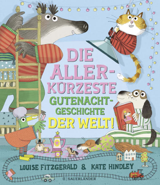 Buchcover "Die allerkürzeste Gutenachtgeschichte der Welt", Sauerländer 