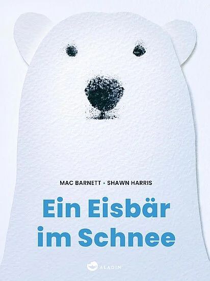 Buchcover "Eisbär im Schnee", aladin 