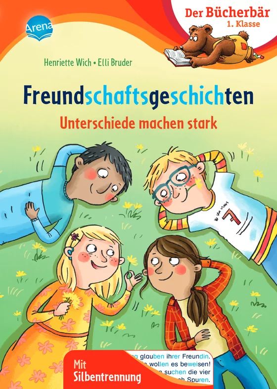 Buchcover "Freundschaftsgeschichten - Unterschiede machen stark", Arena