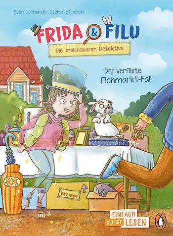 Buchcover "Frida und Filu - Die unsichtbaren Detektive", Penguin Junior 