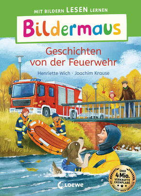 Buchcover "Geschichten von der Feuerwehr", Loewe 