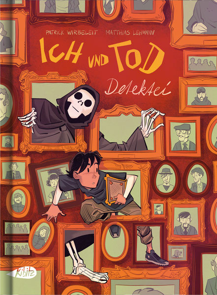 Buchcover "Ich und Tod Detektei", Kibitz 