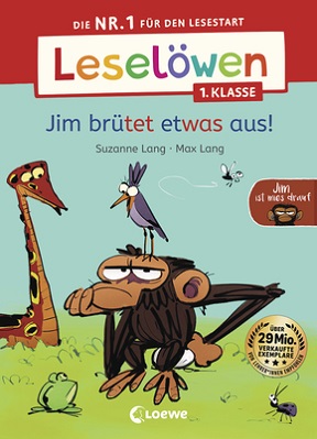 Buchcover "Jim brütet etwas aus!", Loewe