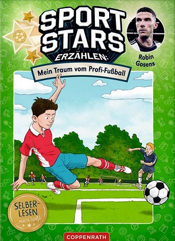 Buchcover "Mein Traum vom Profi-Fußball", Coppenrath 