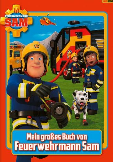 Buchcover "Mein großes Buch von Feuerwehrmann Sam", Panini