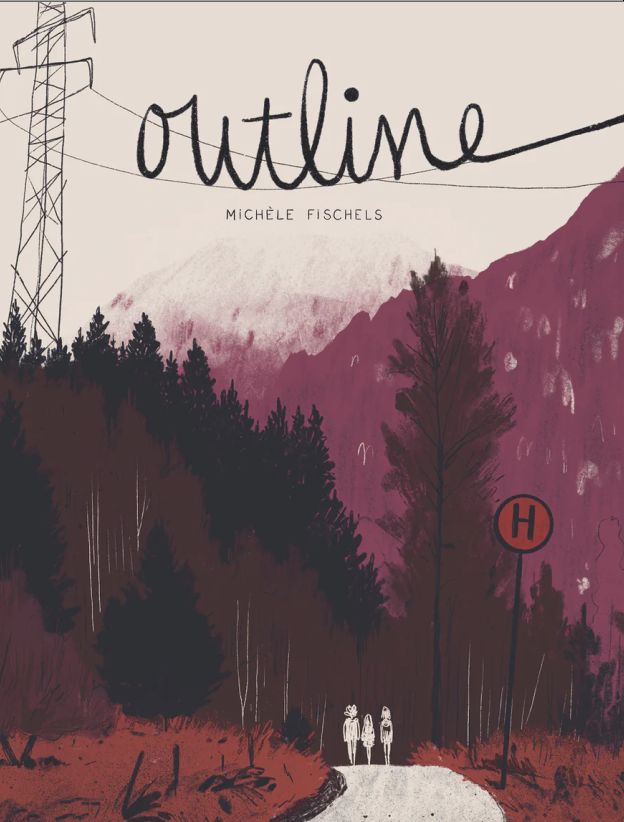 Buchcover "Outline", Reprodukt
