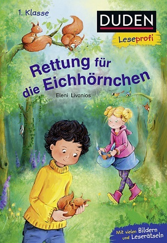 Buchcover "Rettung für die Eichhörnchen", Duden 