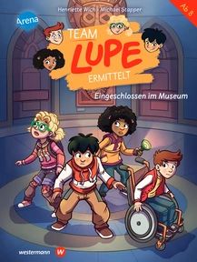 Buchcover "Team Lupe ermittelt - Eingeschlossen im Museum", Arena 